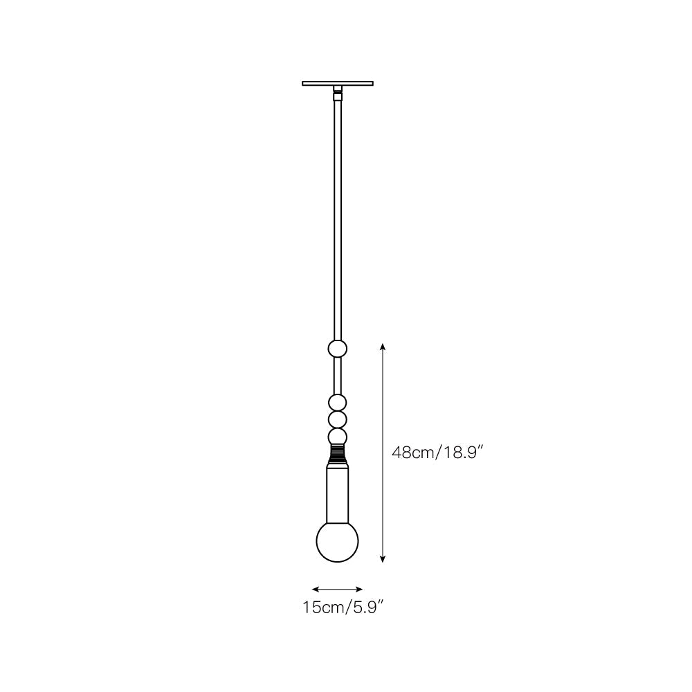 Freyza | Suspension en marbre Alvuvyn – Luminaire suspendu en marbre pour cuisine et salle à manger