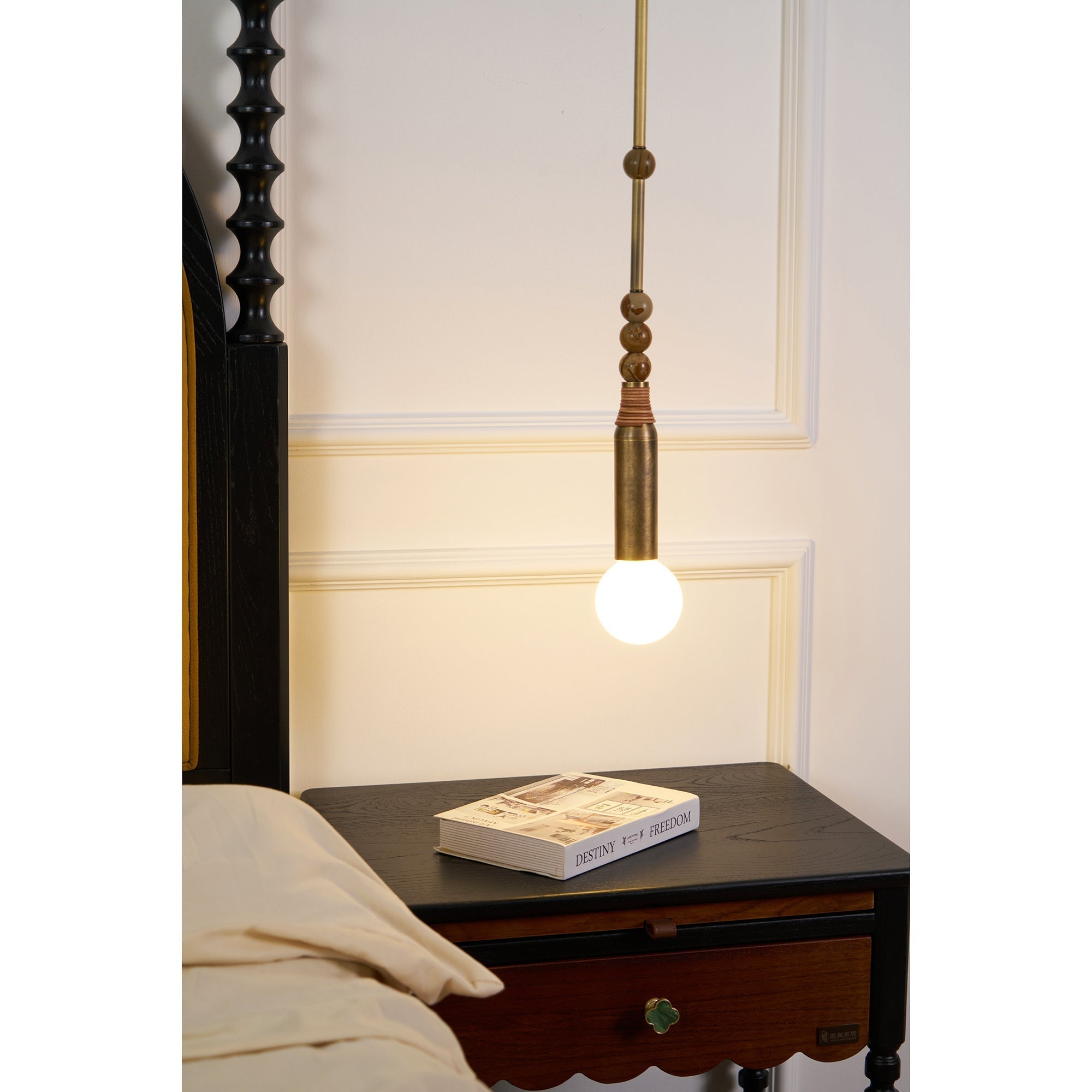 Freyza | Suspension en marbre Alvuvyn – Luminaire suspendu en marbre pour cuisine et salle à manger