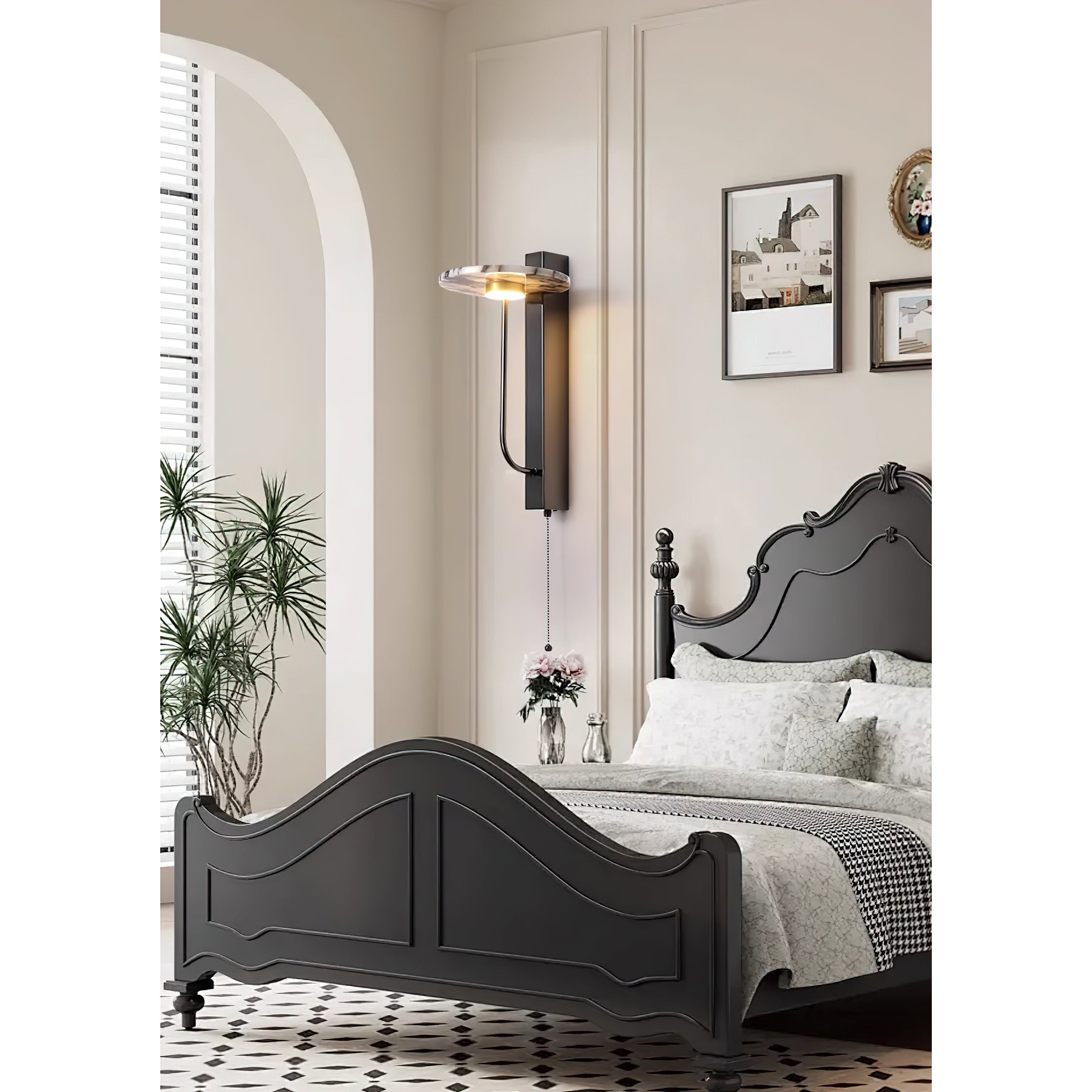 Freyza | Aevuvyn Marble Wall Marble Wall Light – Bedroom Hallway