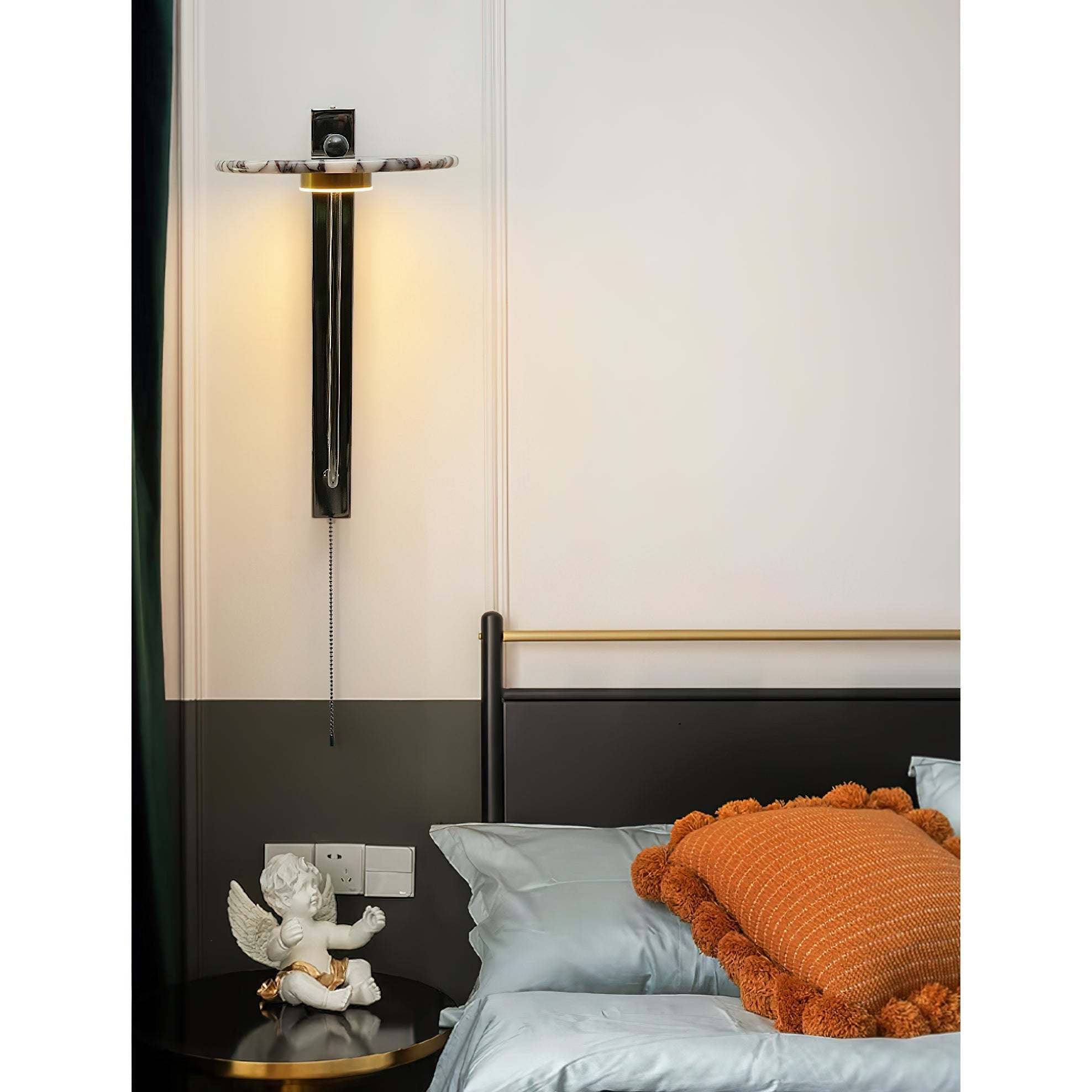 Freyza | Aevuvyn Marble Wall Marble Wall Light – Bedroom Hallway