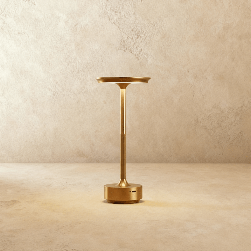 AluminaGlow | Sleek Modern Rechargeable Cordless Table Lamp 2