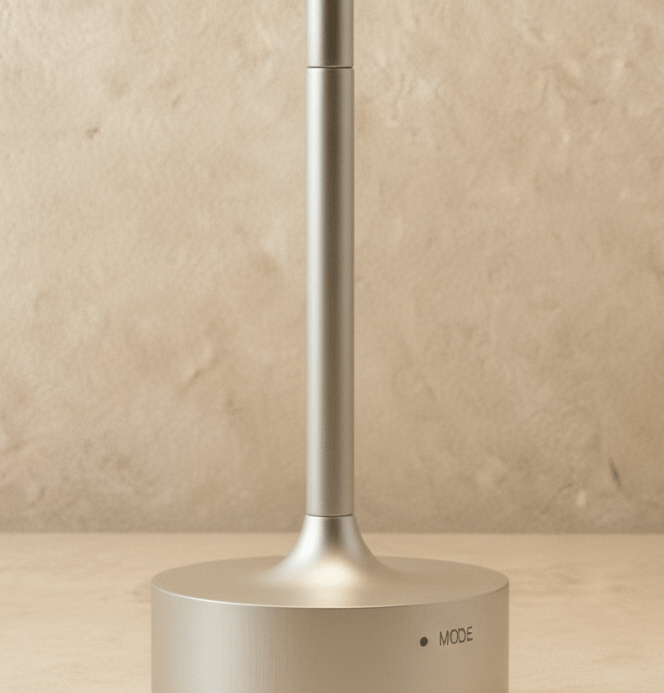 AluminaGlow | Sleek Modern Rechargeable Cordless Table Lamp 3