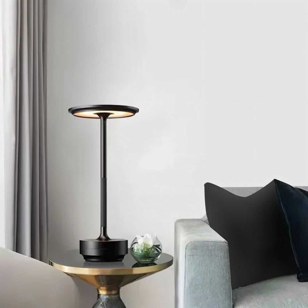 AluminaGlow | Sleek Modern Rechargeable Cordless Table Lamp 7