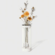 AluminaGlow | Stylish Portable Rechargeable Table Lamp with Vase 0