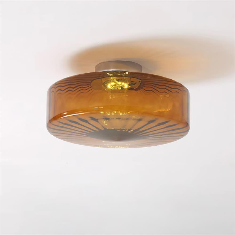 Freyza | Plafonnier encastré en verre – Chambre, couloir, cuisine