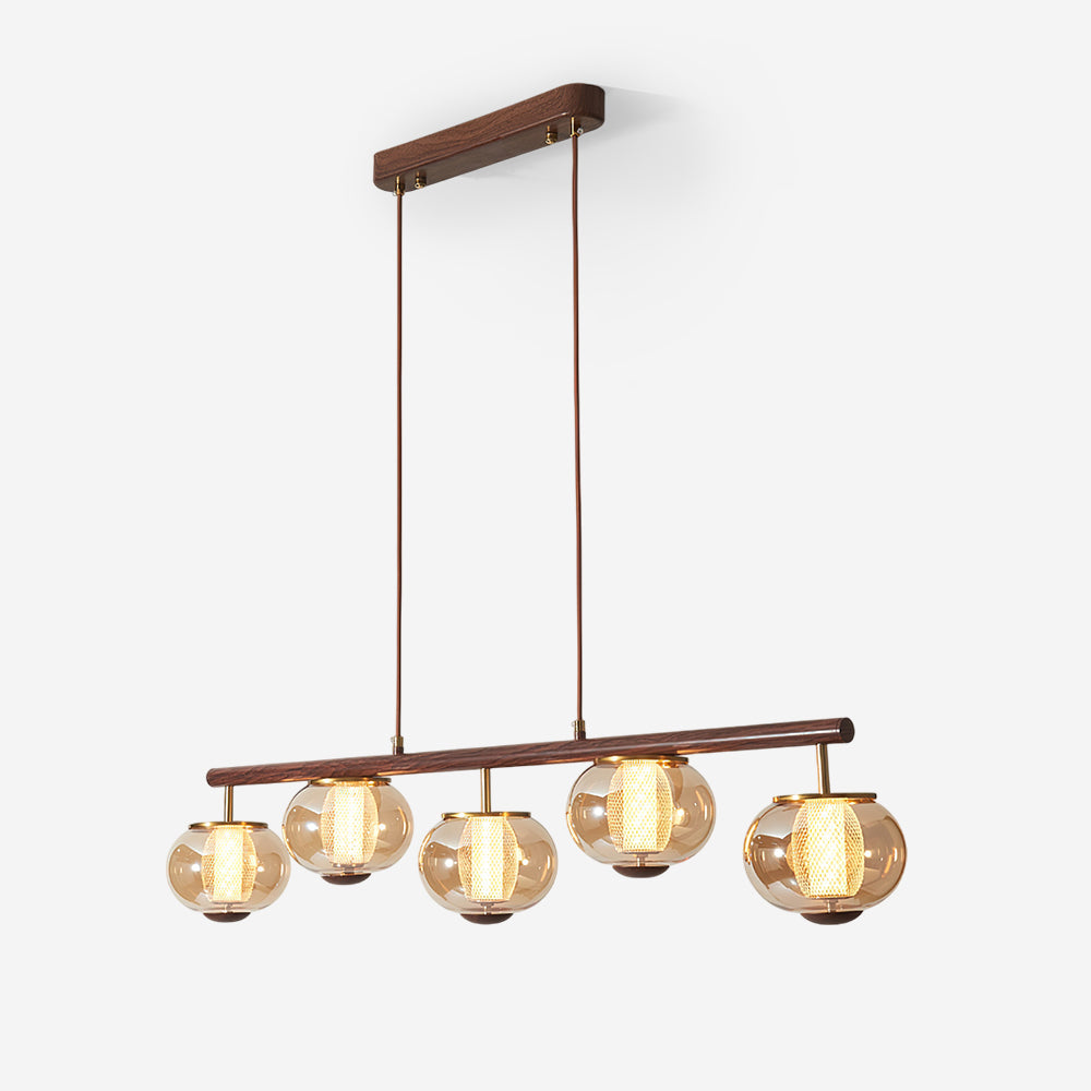 Lustre suspendu linéaire Freyza | Faylen – Salle à manger et salon