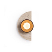 Freyza | Applique murale en travertin Dvaluvyi – Chambre, couloir