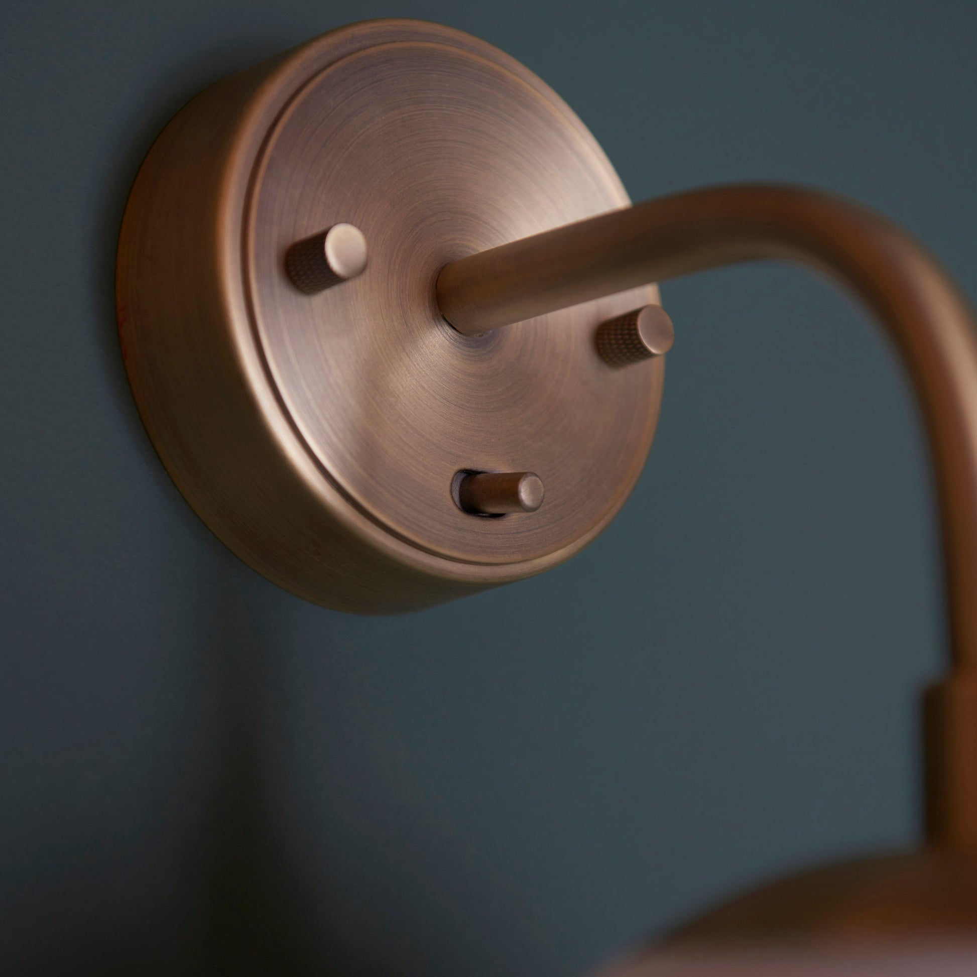 Amos Collection | Antique Brass Wall Light with Soft Glow | Elegant Sconce for Ambient Bathroom Lighting 4