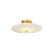 Freyza | Jarnbruvyn Modern Brass Brass Ceiling Light – Modern Bedroom Living Room