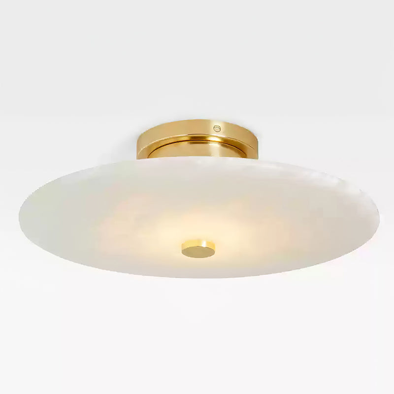 Freyza | Jarnbruvyn Modern Brass Brass Ceiling Light – Modern Bedroom Living Room