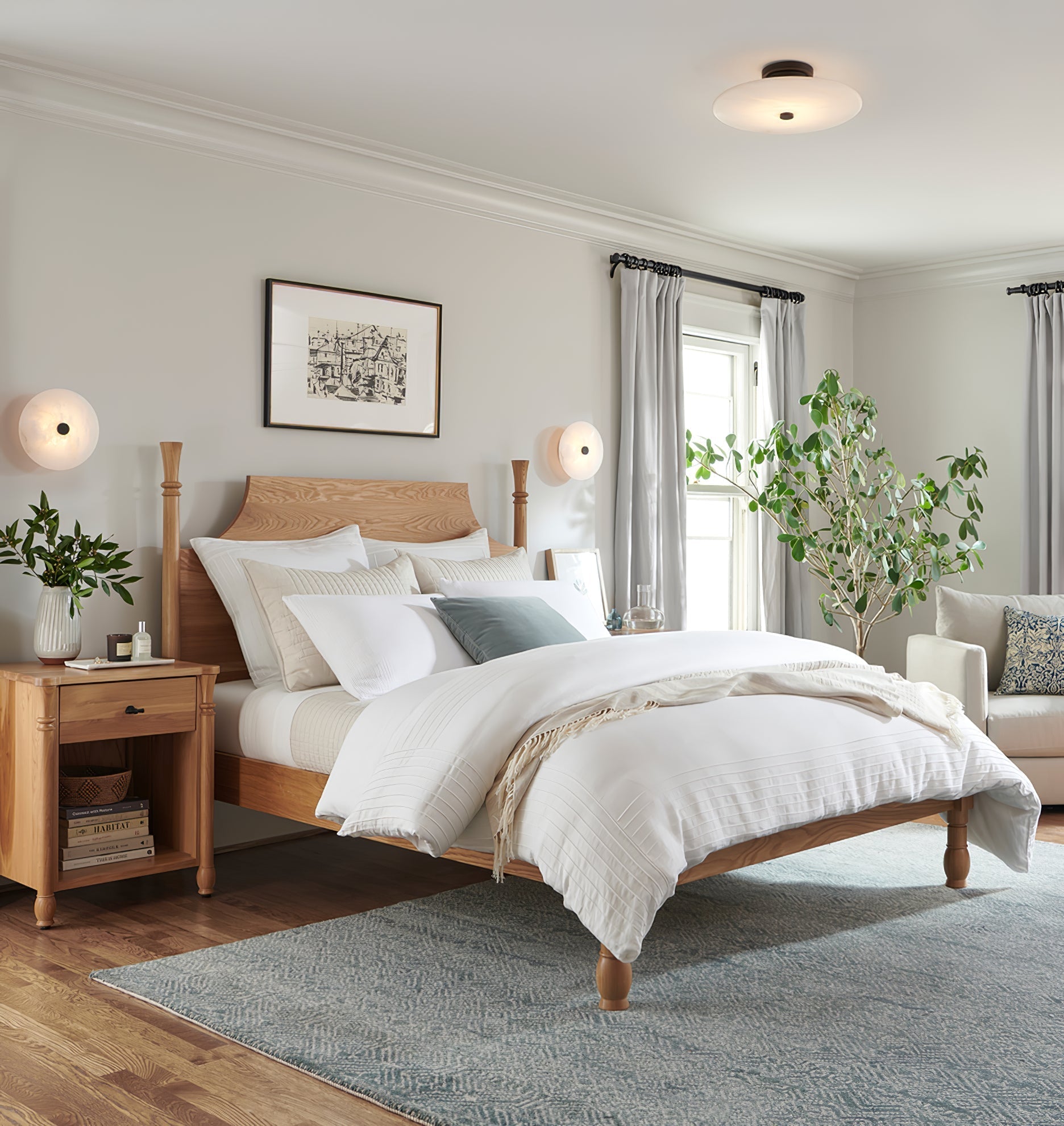 Freyza | Jarnbruvyn Modern Brass Brass Ceiling Light – Modern Bedroom Living Room