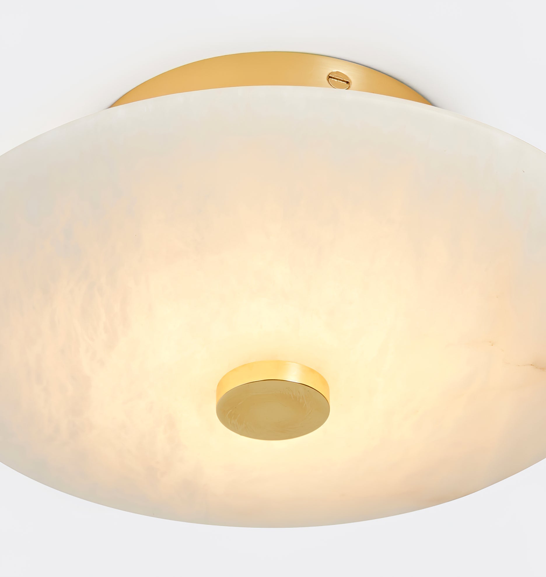 Freyza | Plafonnier Clio blanc albâtre – chambre, salon