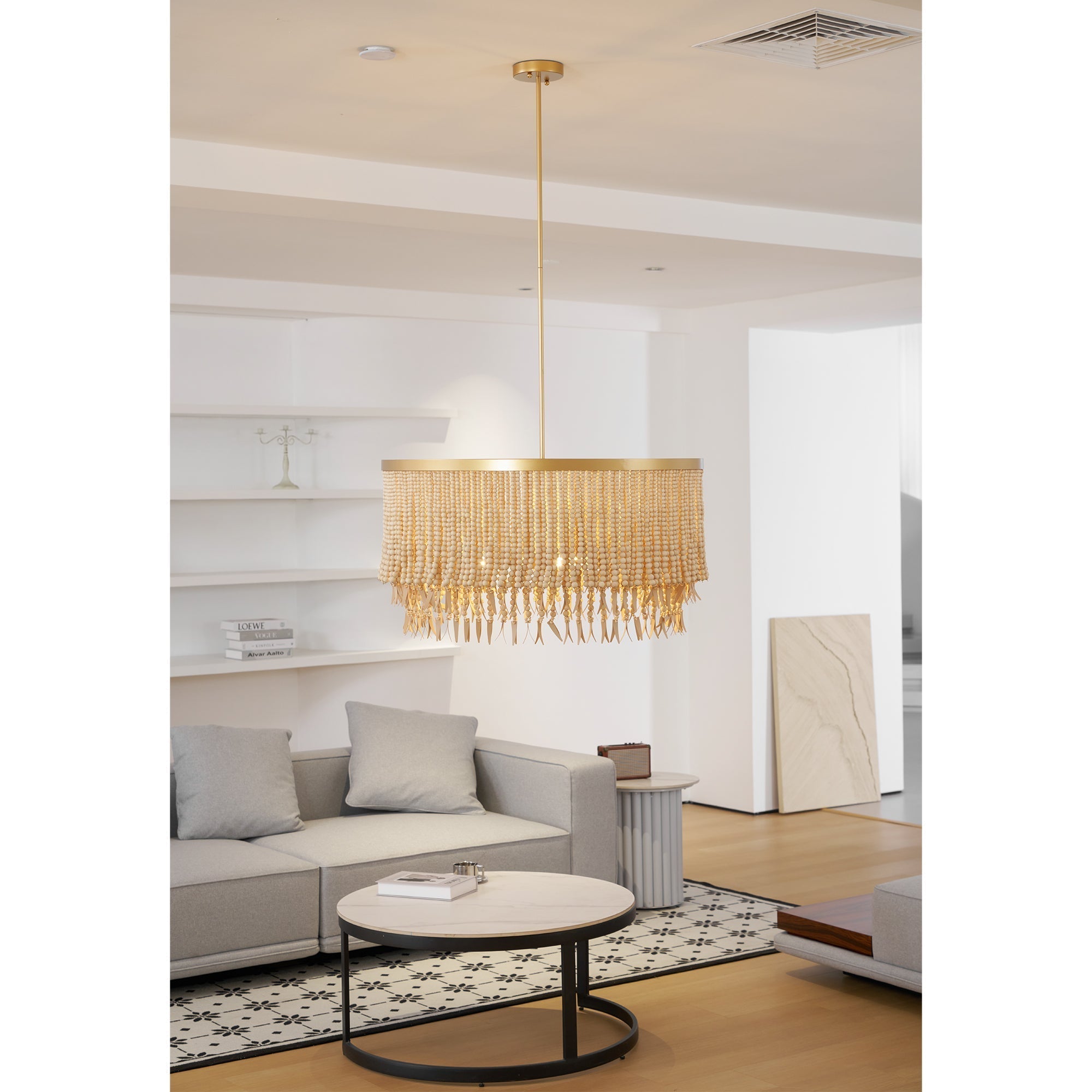 Freyza | Ljomuvyn postmoderner Luxus-Holzkronleuchter – modernes Esszimmer, Wohnzimmer