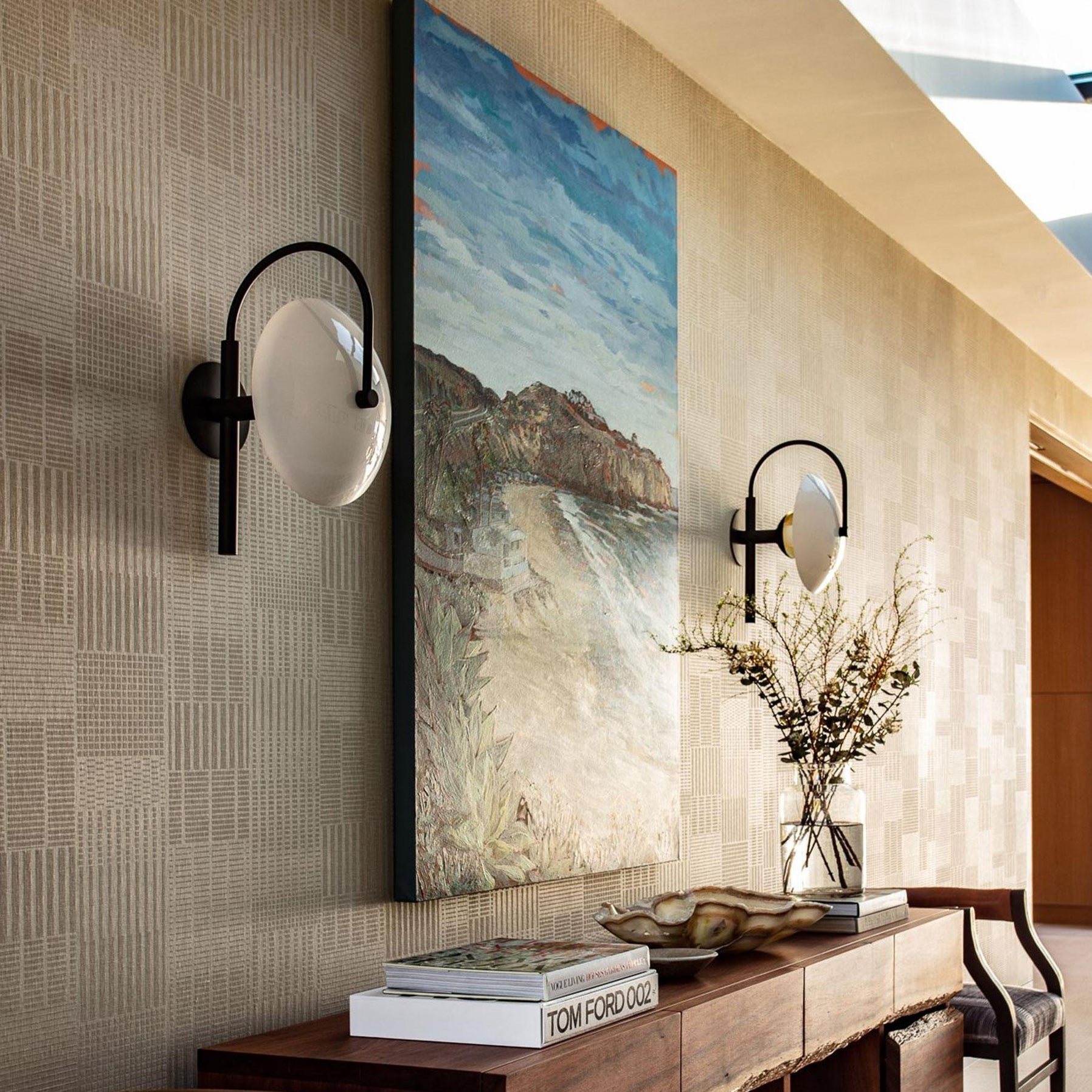 Freyza | Applique murale en verre d’art Norduvyn – Chambre, couloir