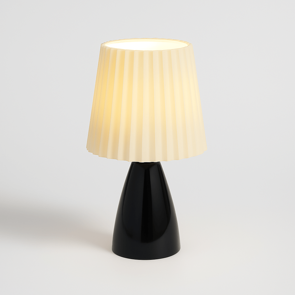 ApolloGlow | Elegant Modern Ceramic Table Lamp for Bedside or Living Room 7