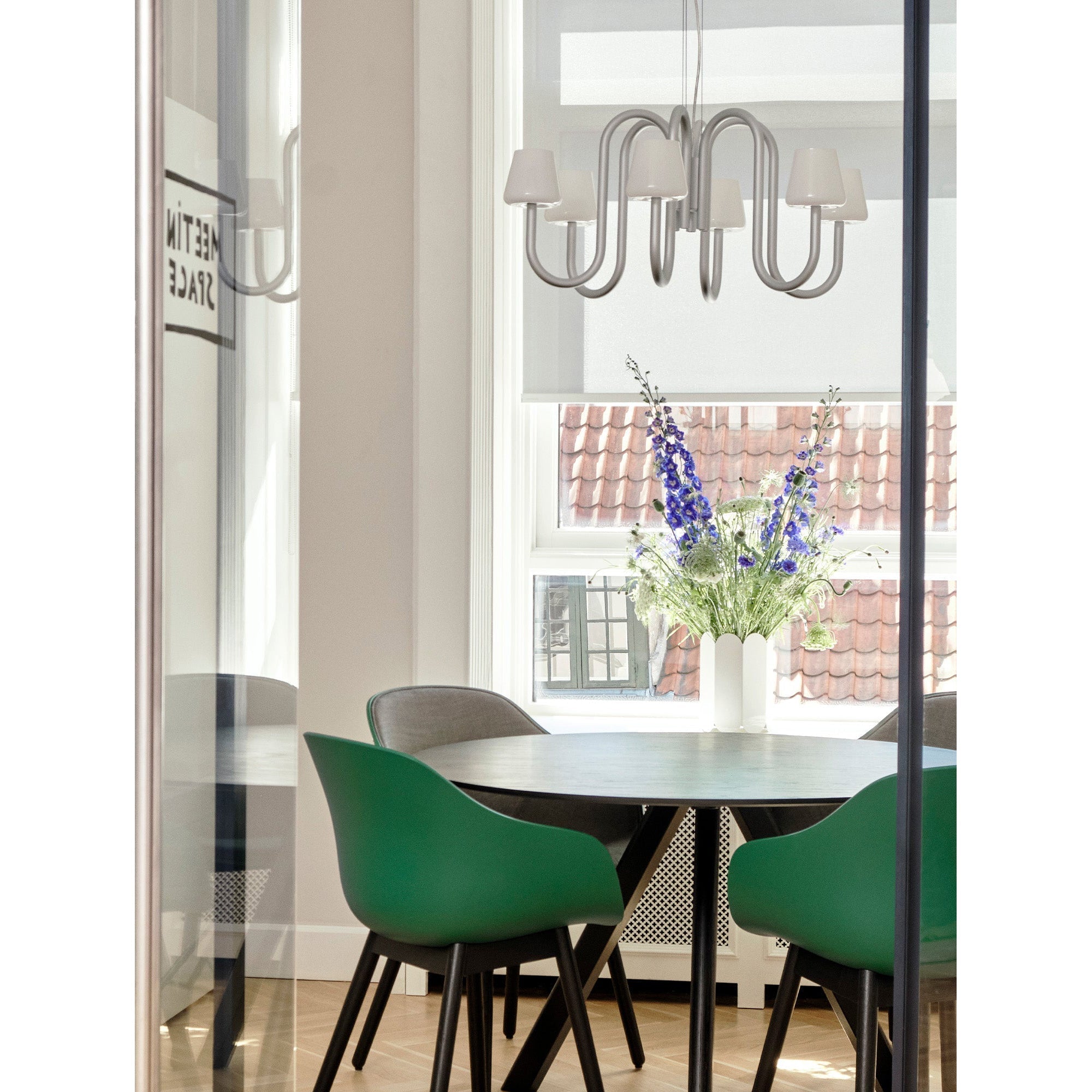 Freyza | Ostruvyn moderner Kronleuchter aus Glas – modernes Esszimmer, Wohnzimmer