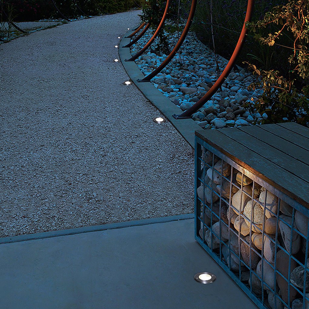AquaGlow | Stylish Durable LED Outdoor Recessed Step Lights 5