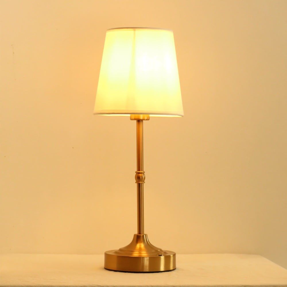 Aradal | Elegant Rechargeable Aluminum Table Lamp for Bedroom 0