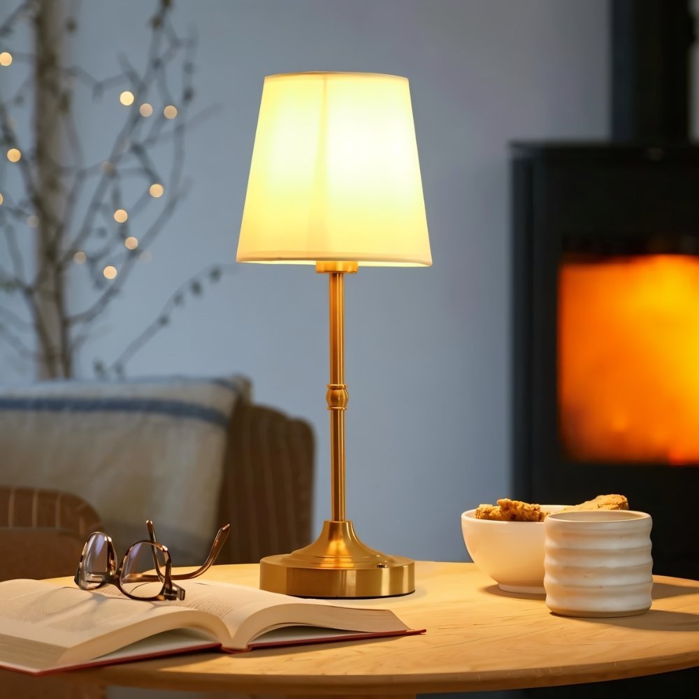 Aradal | Elegant Rechargeable Aluminum Table Lamp for Bedroom 4
