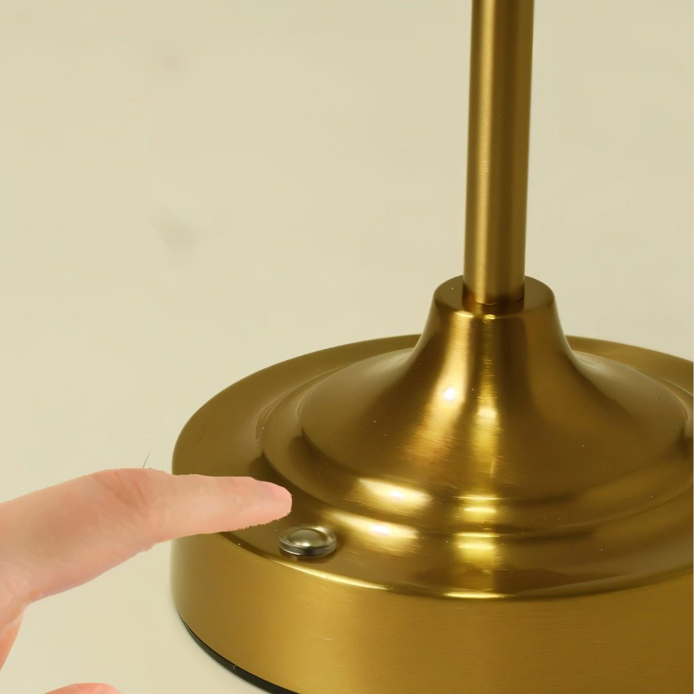 Aradal | Elegant Rechargeable Aluminum Table Lamp for Bedroom 5