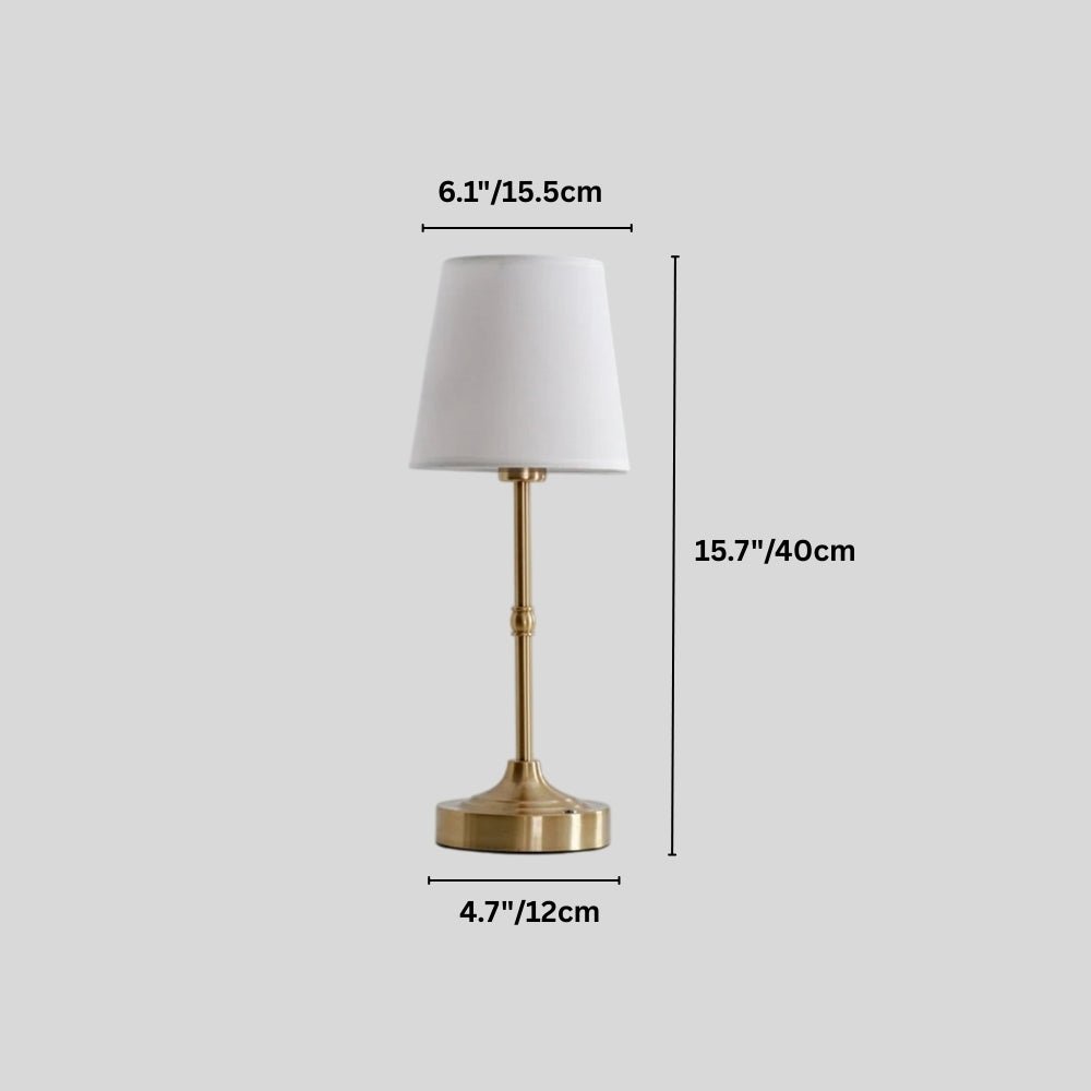 Aradal | Elegant Rechargeable Aluminum Table Lamp for Bedroom 7