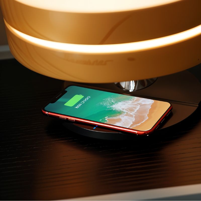 ArbreLamp | Elegant Multifunctional LED Table Lamp with Wireless Charger 5