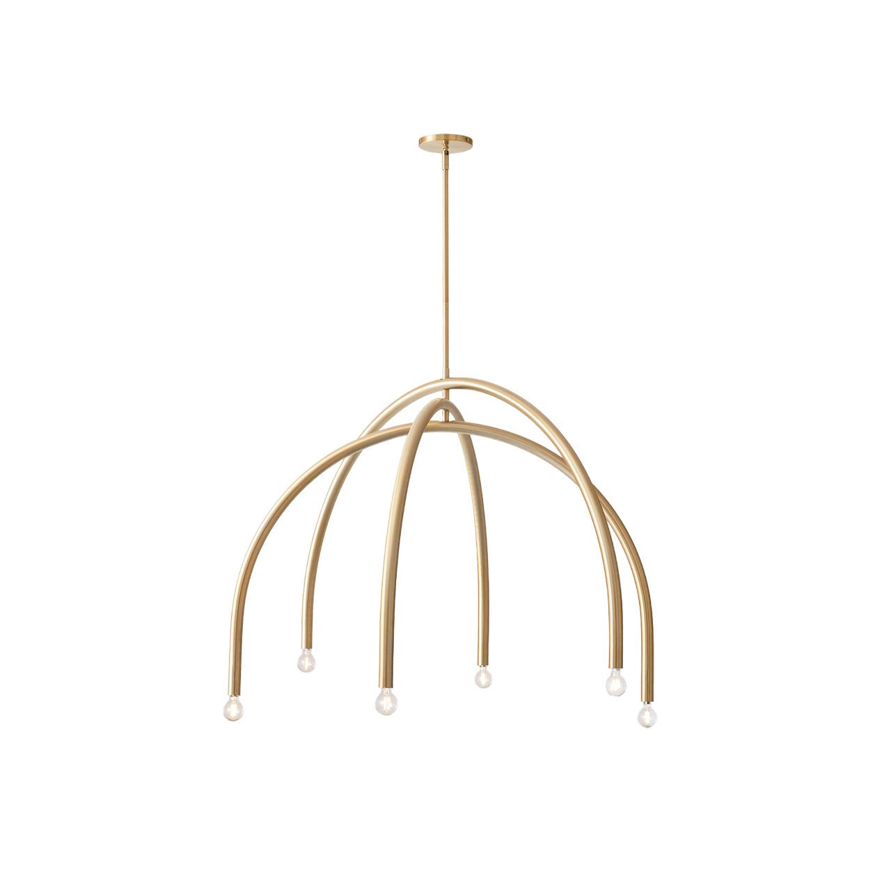 Freyza | Hadden Brass Chandelier Brass Chandelier – Dining Room Living Room