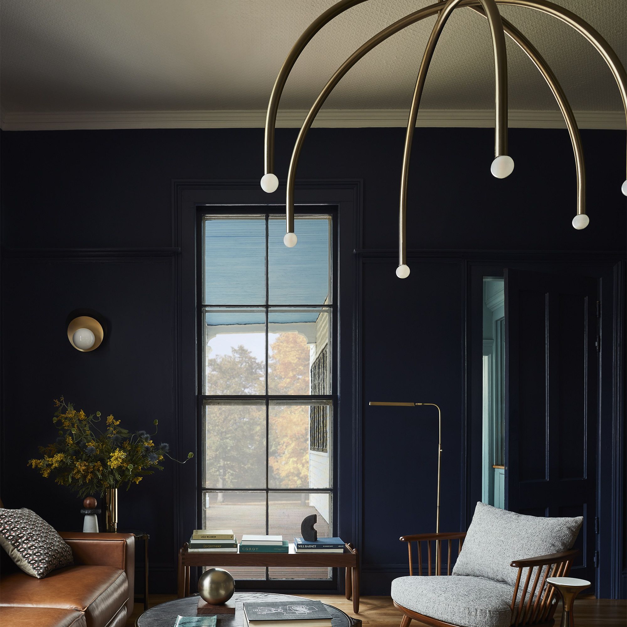 Freyza | Hadden Brass Chandelier Brass Chandelier – Dining Room Living Room