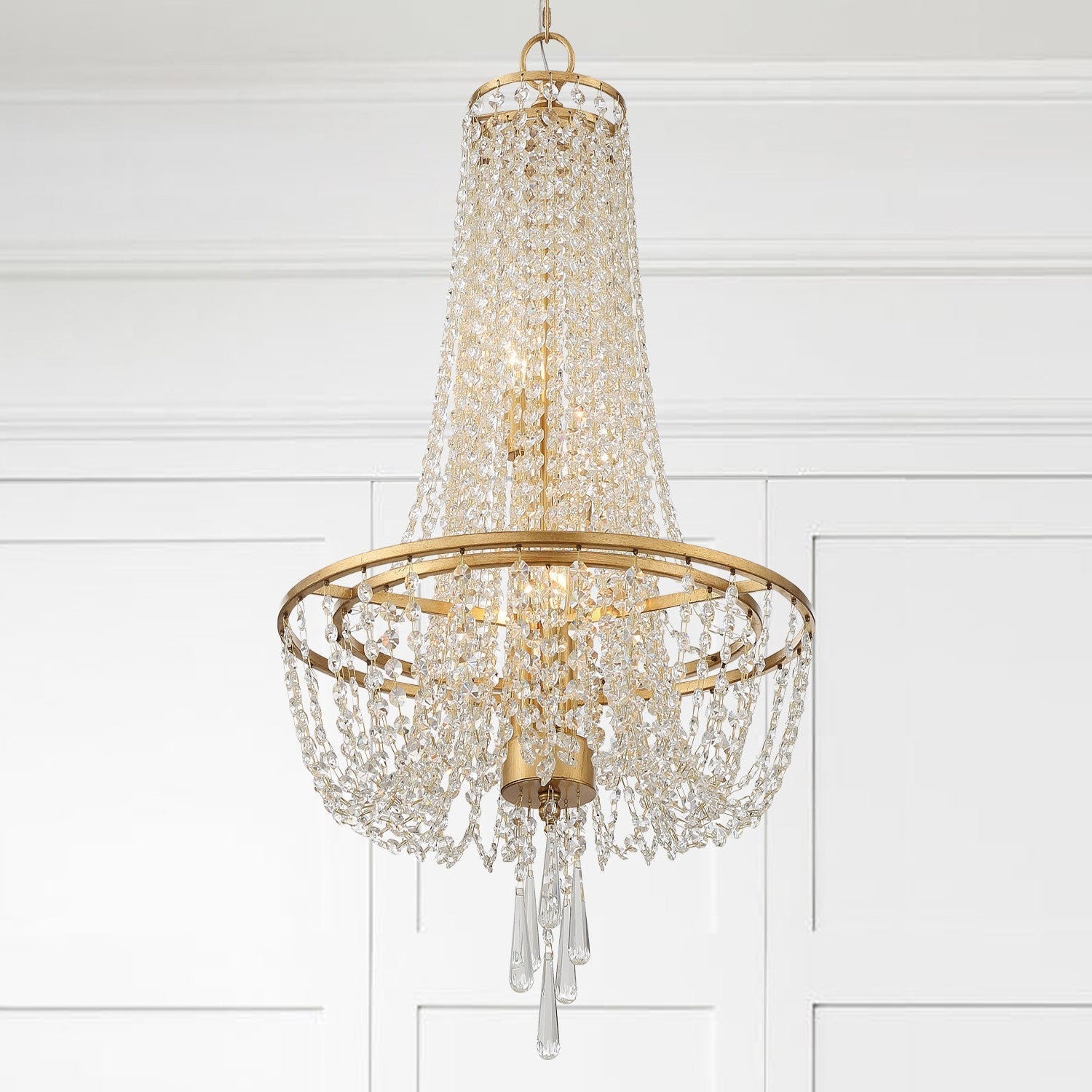 Freyza | Lustre en cristal de luxe postmoderne Sifuvys – Salle à manger et salon modernes
