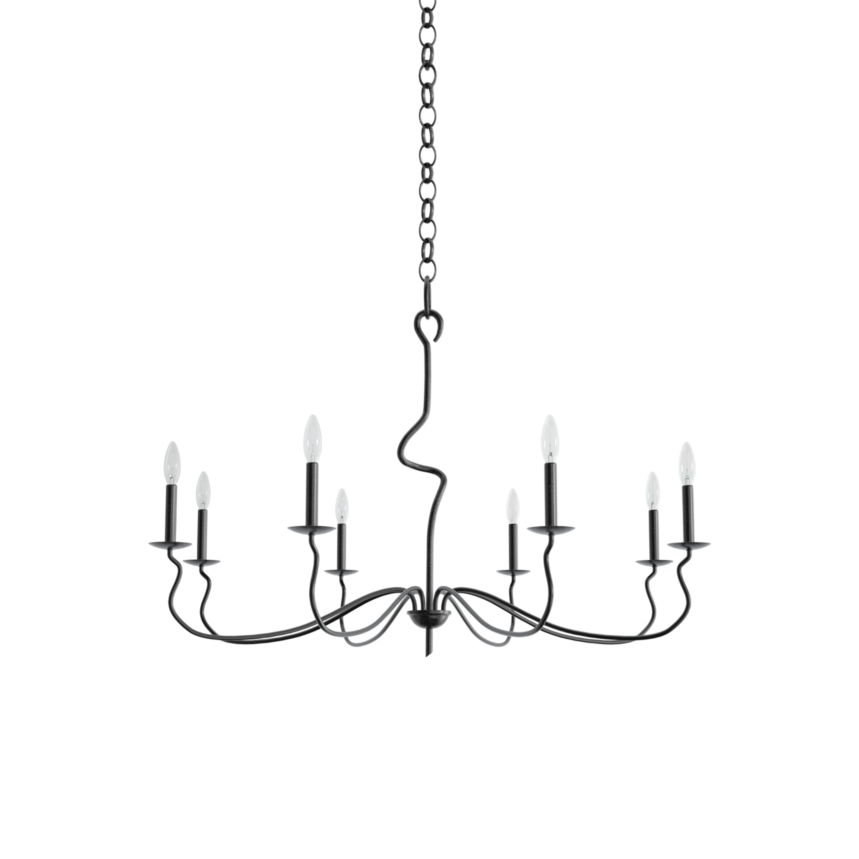 Freyza | Rauduvyo Industrial Chandelier Chandelier – Industrial Dining Room Living Room