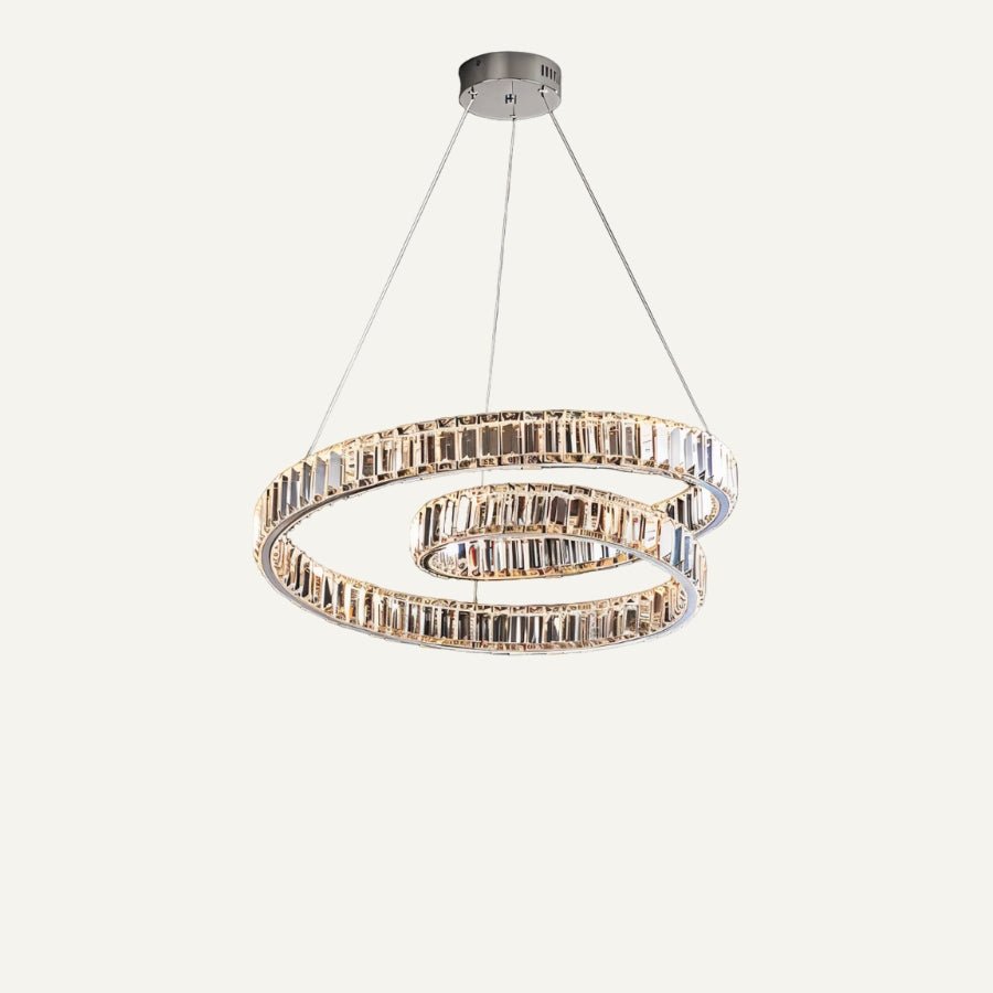 Freyza - ArdiaCrystal | Elegant Dazzling Modern Chandelier with LED Lights