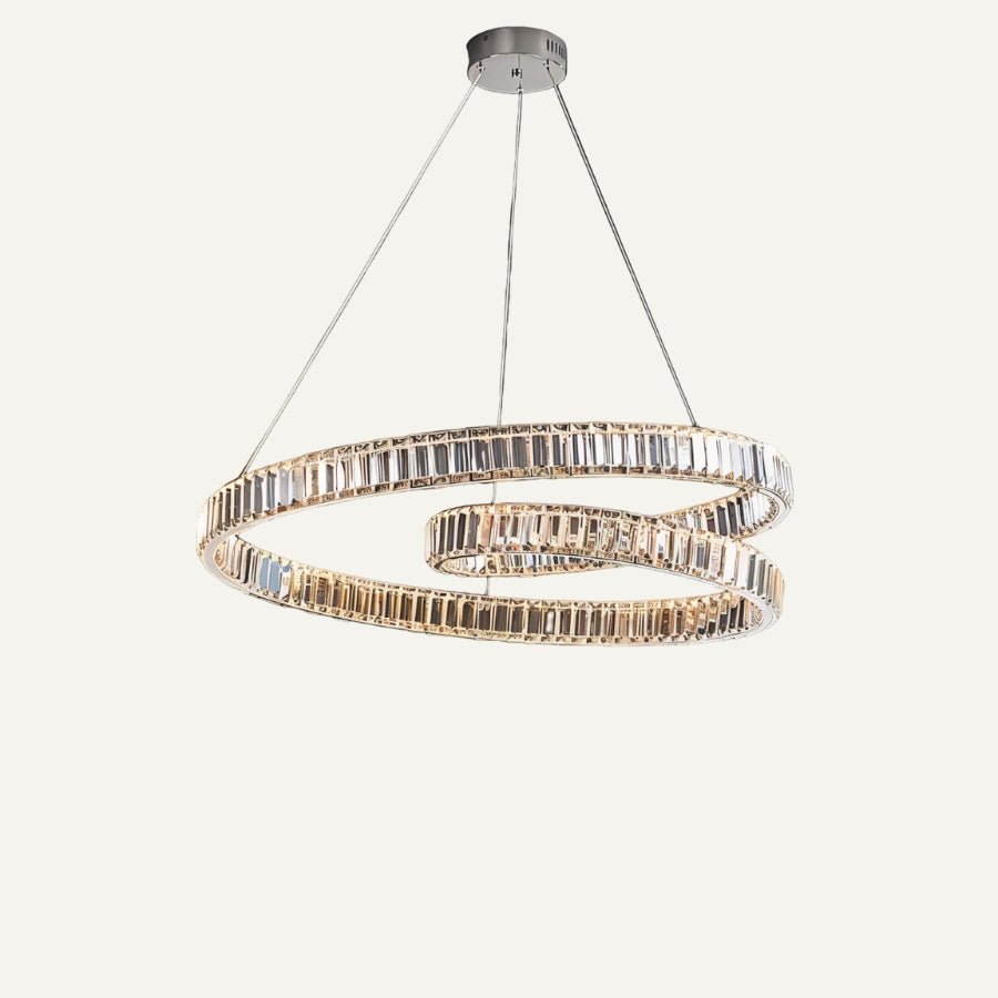 Freyza - ArdiaCrystal | Elegant Dazzling Modern Chandelier with LED Lights
