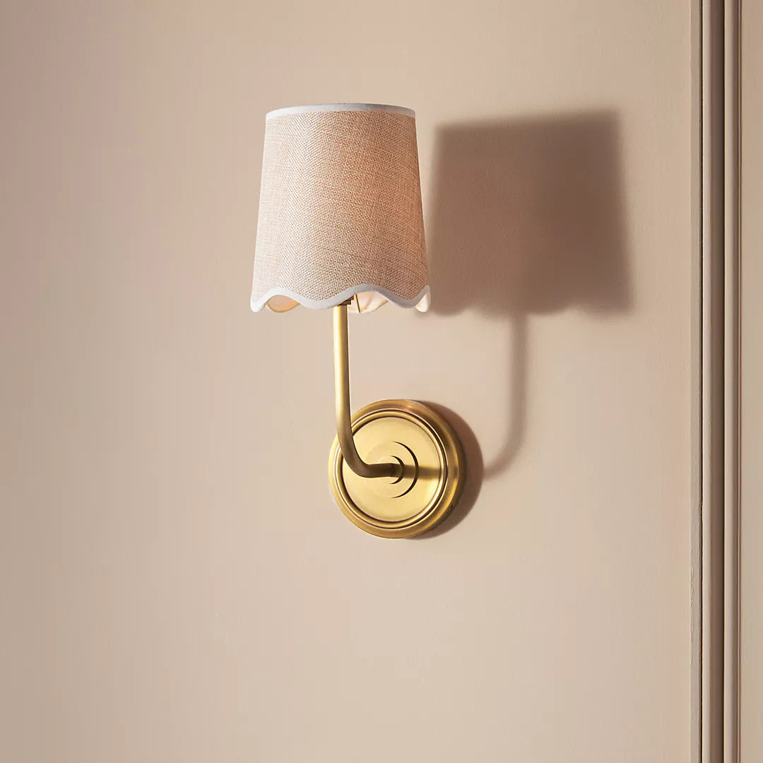 Freyza | Sifuvyo Fabric Wall Fabric Wall Light – Bedroom Hallway