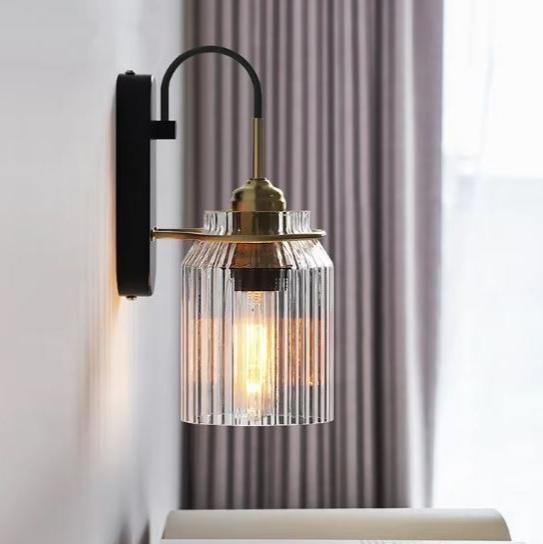 ArtemisGlow | Elegant Modern Metal Glass Bathroom Wall Light Sconce 3