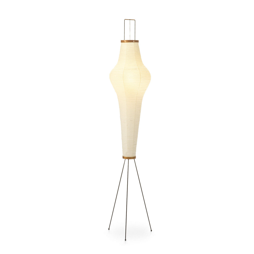 Artisan Light Sculptures | Modern Floor Lamp with Unique Washi Design | Elegant Lighting for Living Room Decor 9