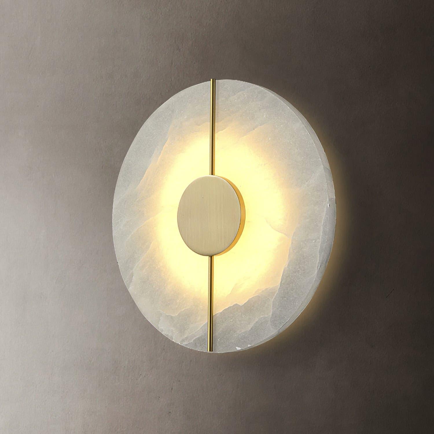 Freyza | Applique murale minimaliste en albâtre Citheira – Chambre et couloir minimalistes