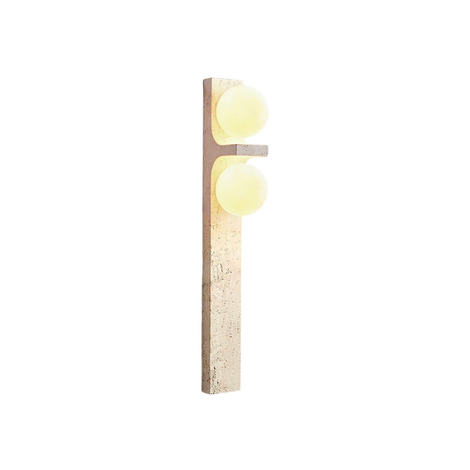 Freyza | Applique murale organique en travertin Eirikuvys – Chambre, couloir
