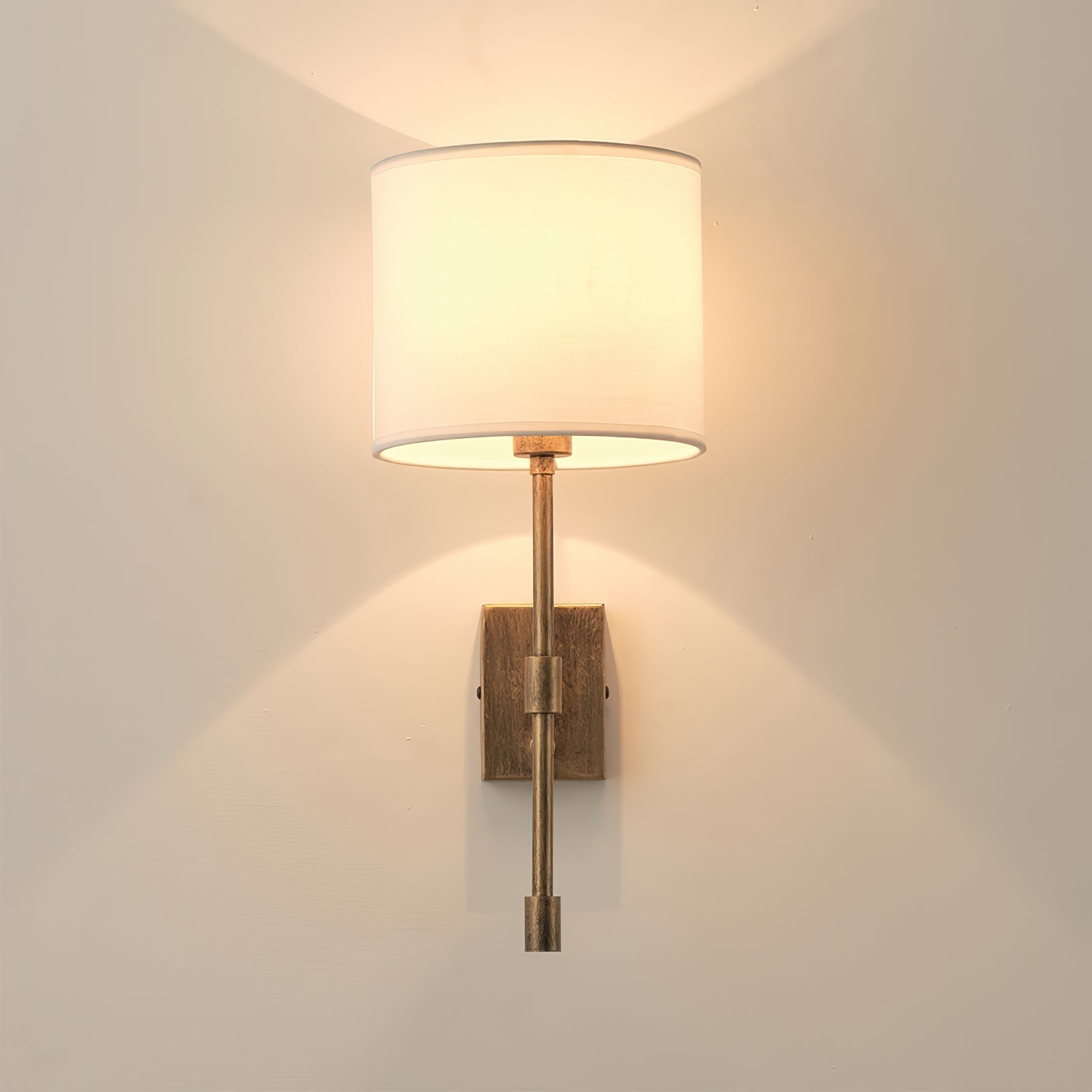 Freyza | Eirikuvyo Stoff-Wandleuchte – Schlafzimmer, Flur