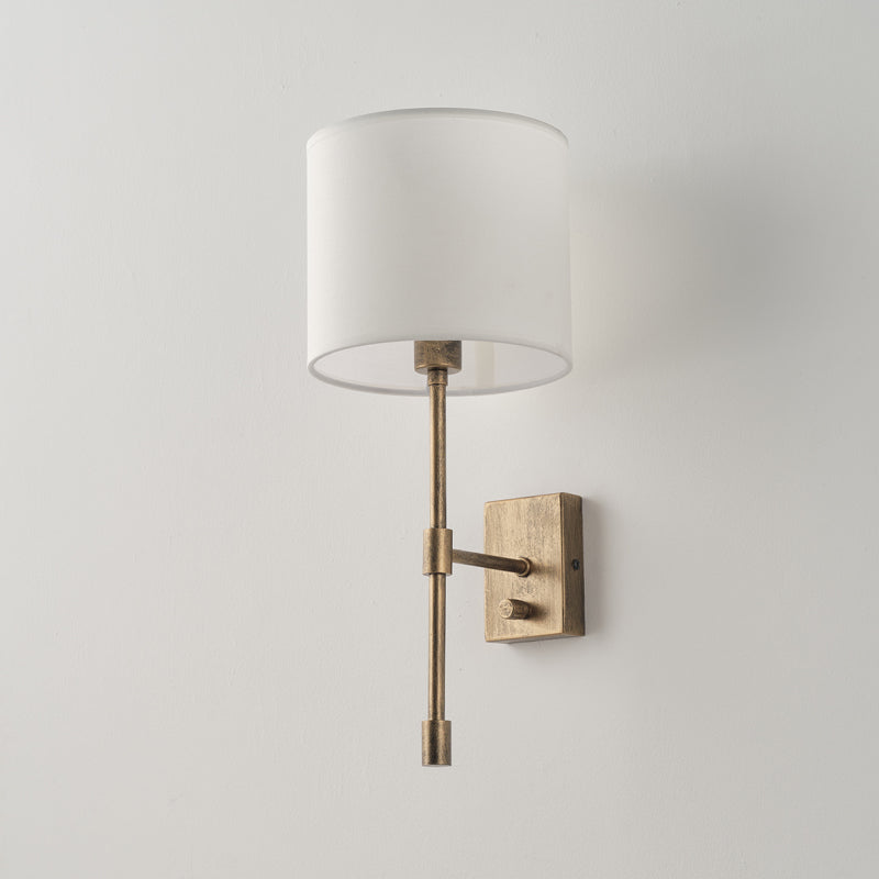 Freyza | Eirikuvyo Stoff-Wandleuchte – Schlafzimmer, Flur