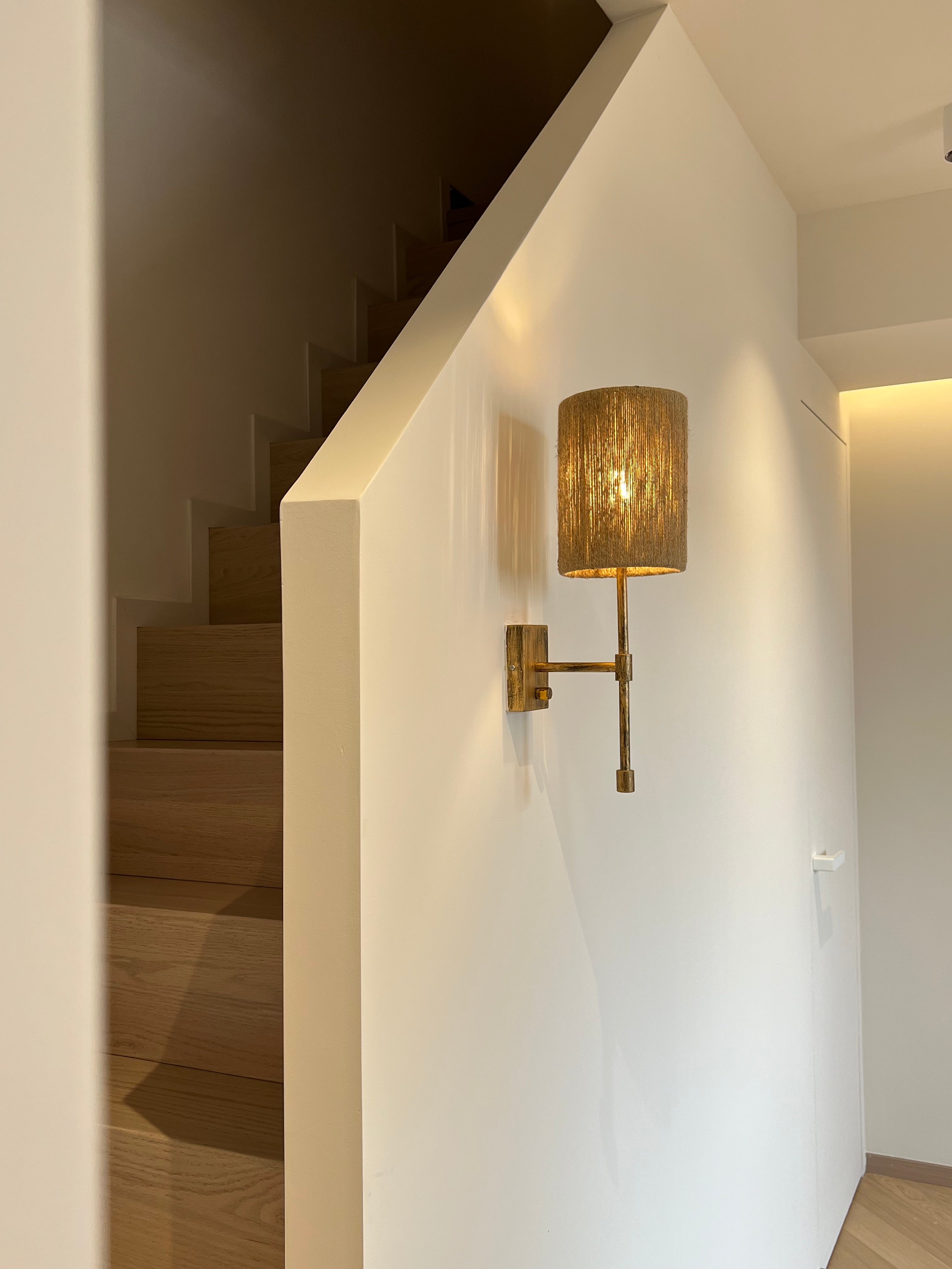 Freyza | Eirikuvyo Stoff-Wandleuchte – Schlafzimmer, Flur