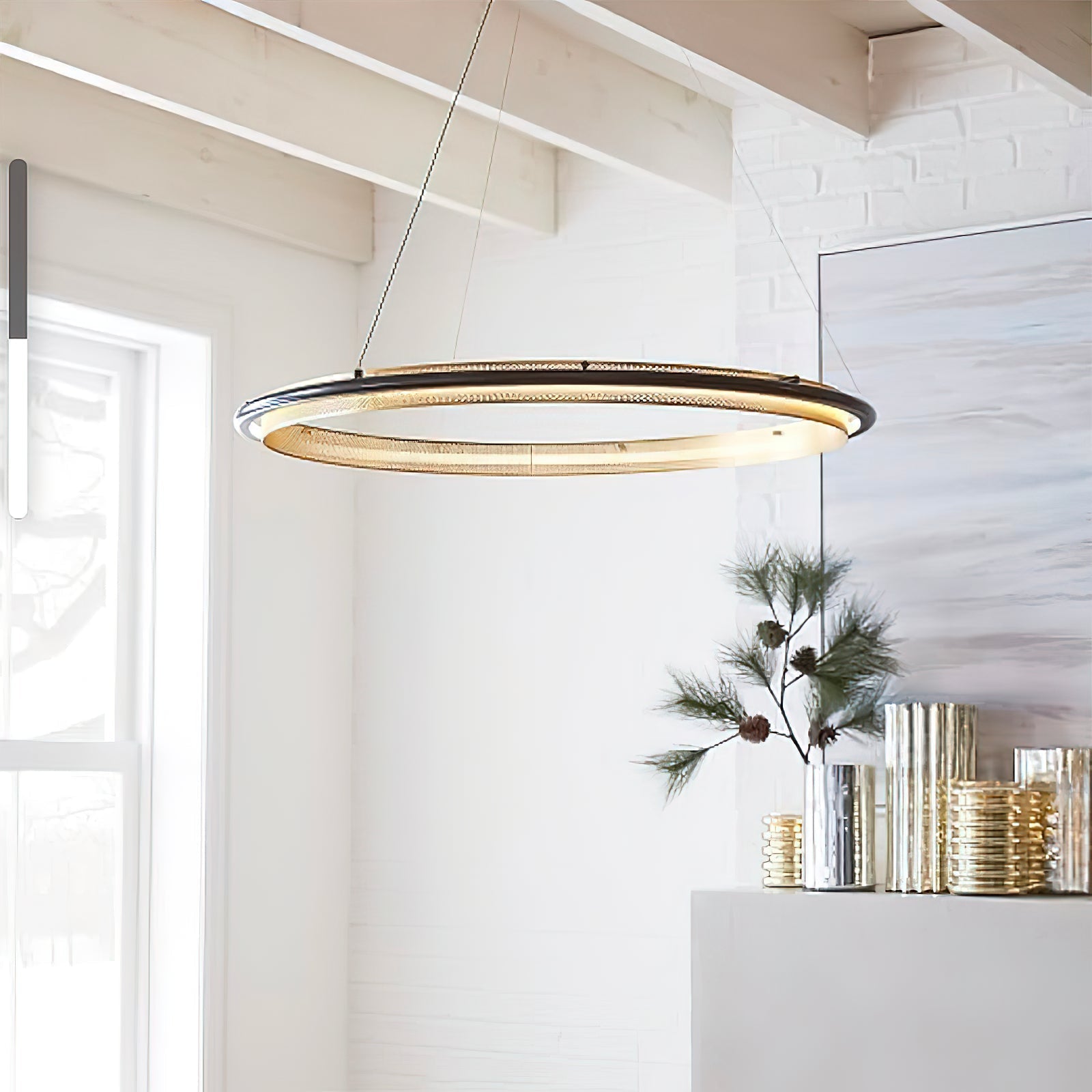 Freyza | Himinuvyo LED-Ring-Kronleuchter – Esszimmer Wohnzimmer