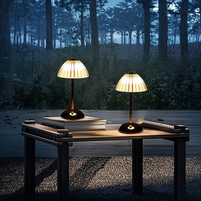 AureaGlow | Elegant Industrial Style Rechargeable Table Lamp 2