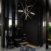 Freyza - AureliaSpikes | Modern Elegant Gold Chandelier Light Fixture
