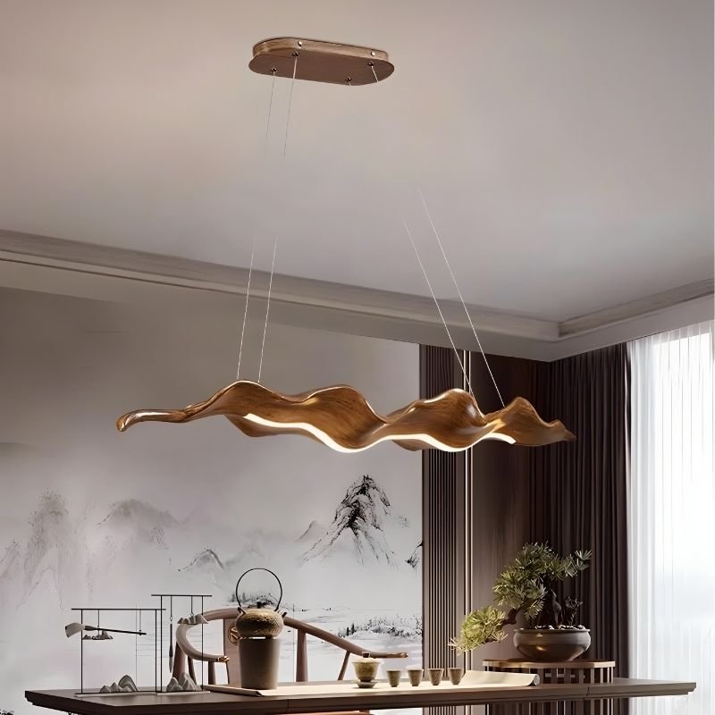 Freyza - Elegant Modern Fiberglass Dining Room Chandelier Light