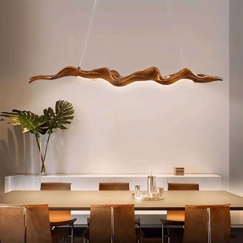 Freyza - Elegant Modern Fiberglass Dining Room Chandelier Light