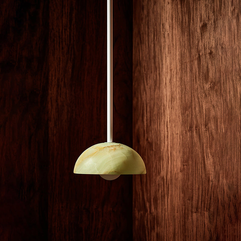 Freyza | Aurelia Elegance Brass Brass Glass Pendant Light – Kitchen Dining Room