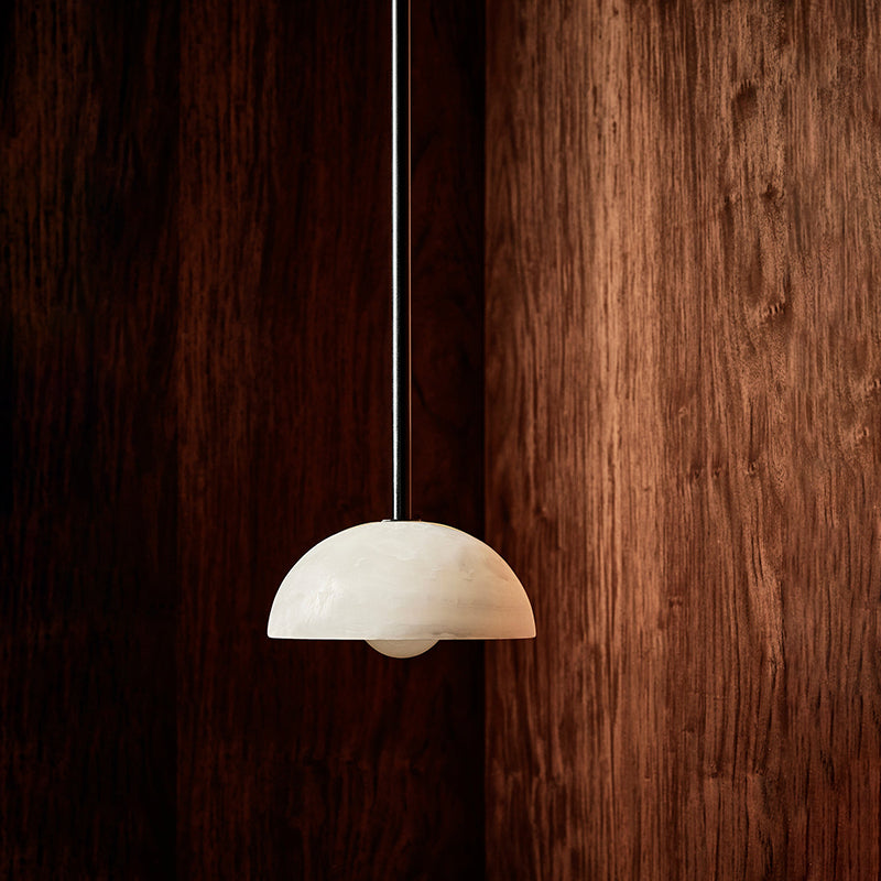Freyza | Aurelia Elegance Brass Brass Glass Pendant Light – Kitchen Dining Room