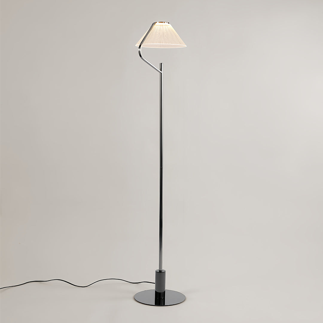 Aurelia | Modern Black Floor Lamp with Elegant Acrylic Shade 3