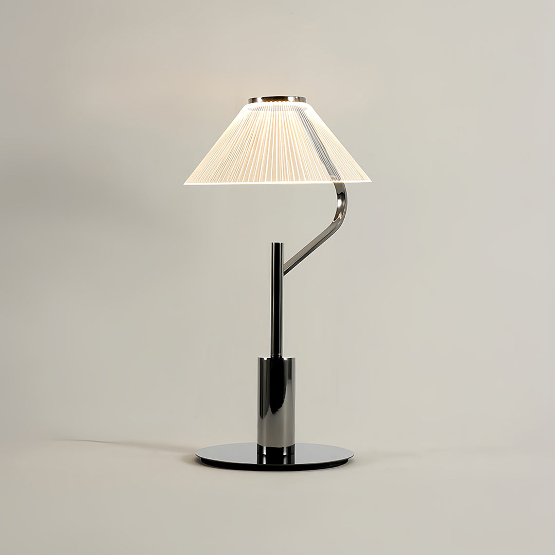 Aurelia | Modern Black Floor Lamp with Elegant Acrylic Shade 4