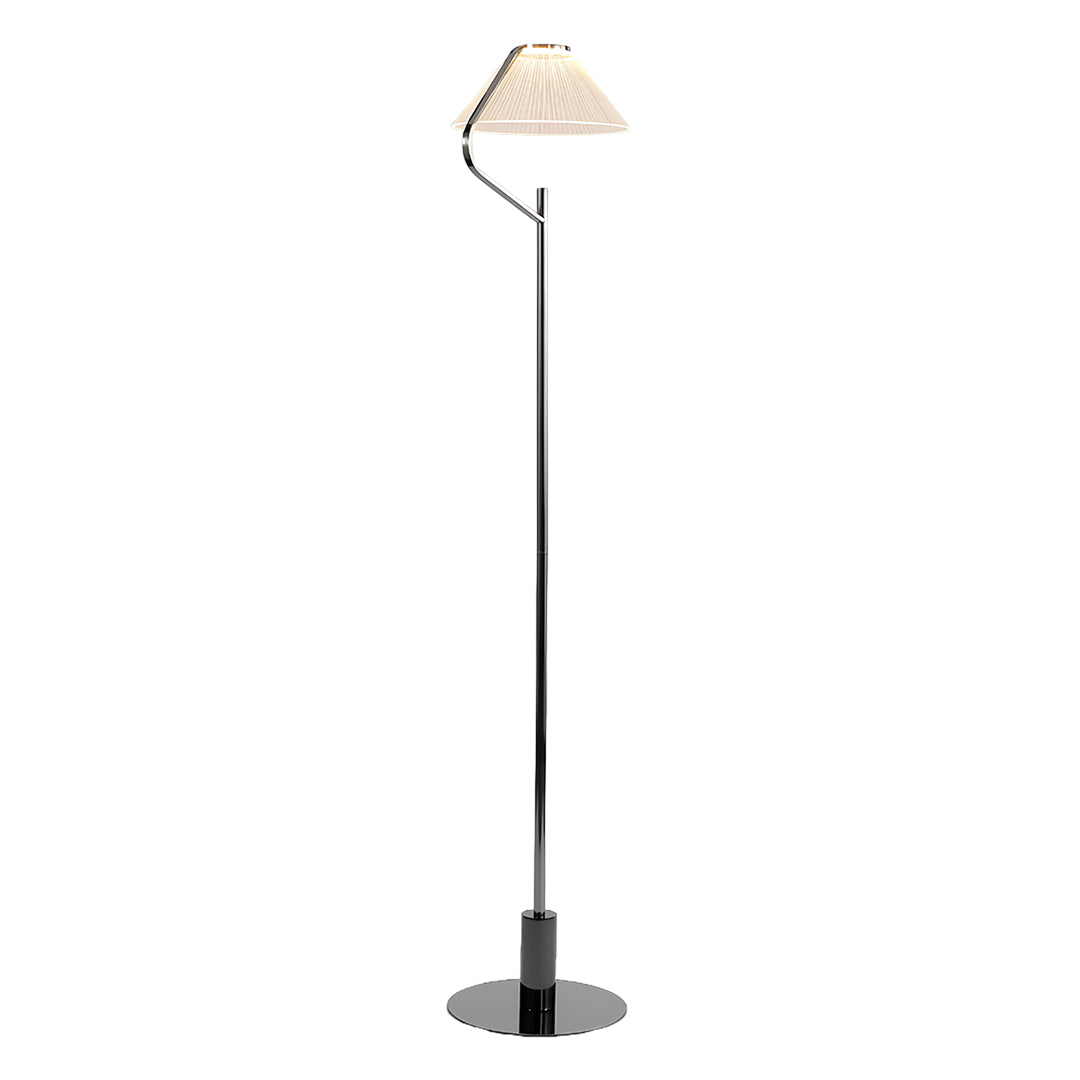 Aurelia | Modern Black Floor Lamp with Elegant Acrylic Shade 7
